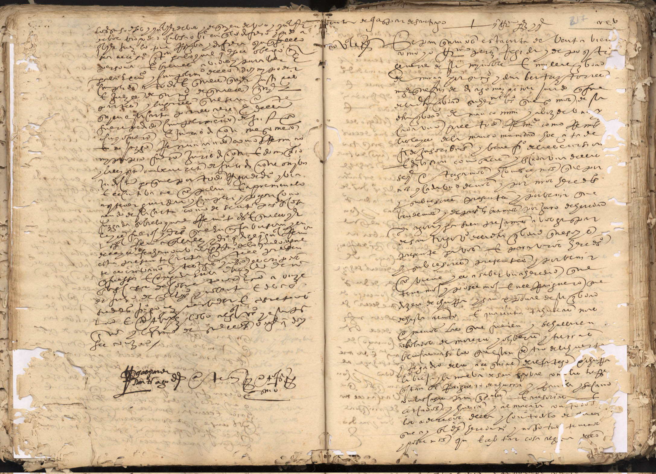 Registro de Antonio Fernández, Murcia de 1592.